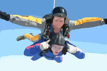 Comment se passe un saut en parachute ?