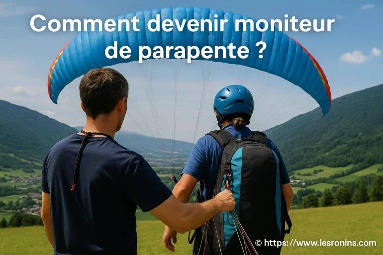 Comment devenir moniteur de parapente ?