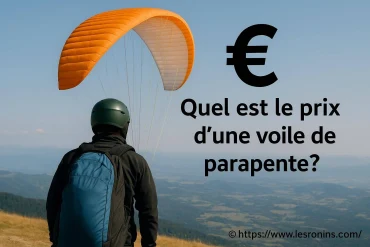Quel est le prix d’une voile de parapente ?