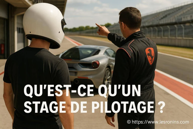Qu’est-ce qu’un stage de pilotage et comment ça fonctionne ?