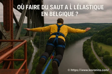 Où faire du saut à l'élastique en Belgique ?