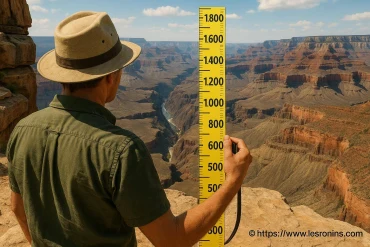 Quelle est la profondeur du Grand Canyon ?