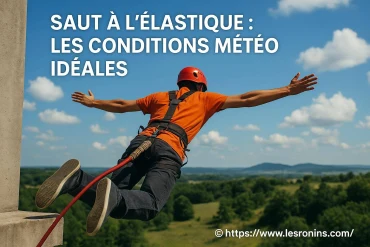 Saut à l'élastique : quelles sont les conditions météo idéales ?
