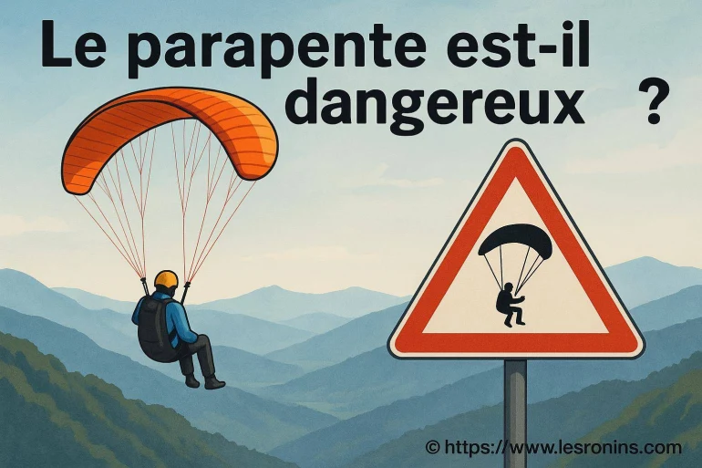 Le parapente est-il dangereux ? Analyse des risques et précautions
