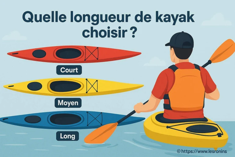 Quelle longueur de kayak choisir pour vos sorties en eau vive ?