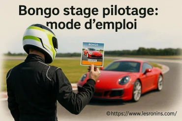 Bongo stage pilotage : mode d’emploi pour bien préparer votre expérience