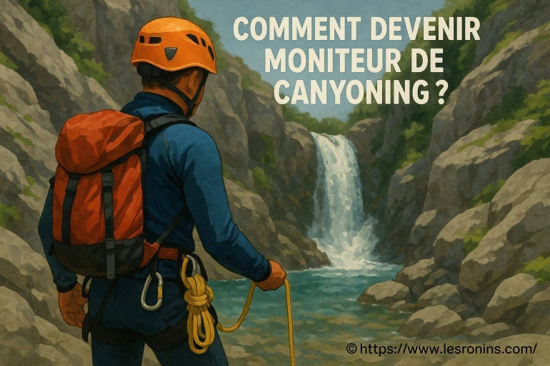 Comment devenir moniteur de canyoning ?