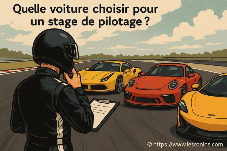 Quelle voiture choisir pour un stage de pilotage ?