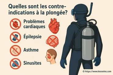 Quelles sont les contre-indications à la plongée sous-marine ?