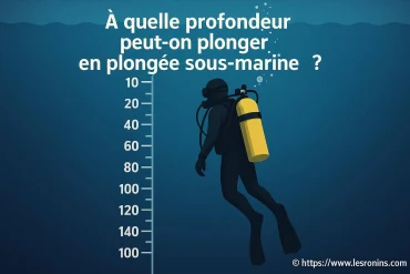 À quelle profondeur peut-on plonger en plongée sous-marine ?