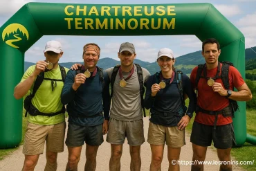 Cinq personnes terminent la chartreuse terminorum, une première historique