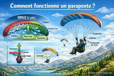 Comment fonctionne un parapente et quels sont ses principes de vol ?