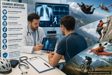 Quels examens médicaux passer avant de pratiquer une activité extrême ?