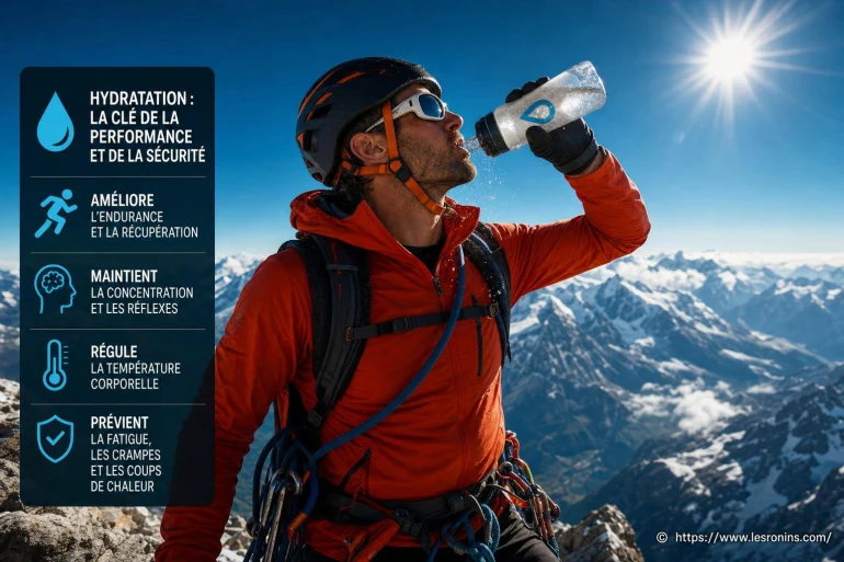 L’importance de l’hydratation pour une pratique extrême efficace et sans danger