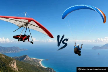 Deltaplane vs parapente : quelles différences ?