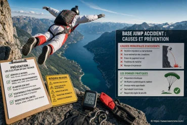 Base jump accident : causes et prévention pour sauter en sécurité