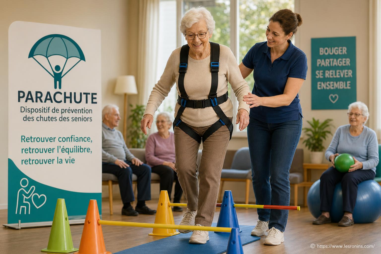 À Blois, le dispositif parachute aide les seniors à retrouver confiance après une chute
