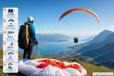 Comment faire du parapente : guide complet pour débuter en toute sécurité